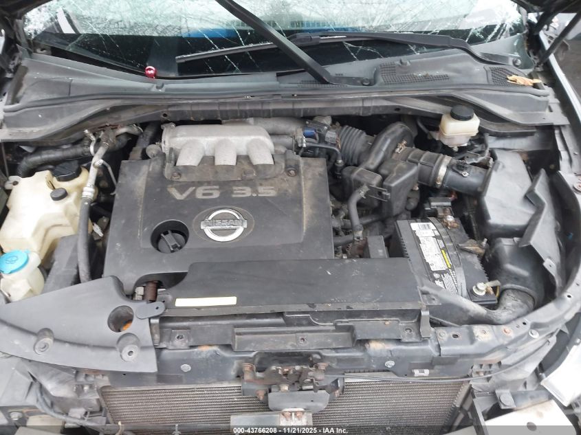 2006 Nissan Murano S VIN: JN8AZ08W26W552404 Lot: 43766208