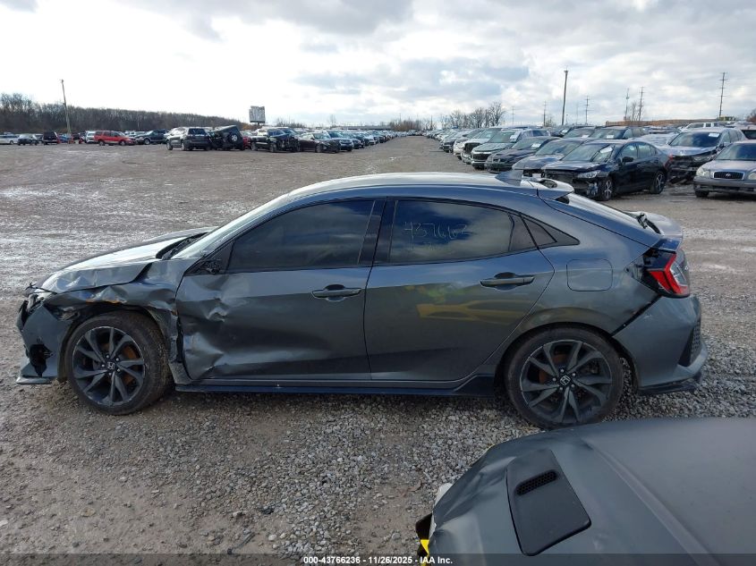 2018 Honda Civic Sport VIN: SHHFK7G46JU200498 Lot: 43766236