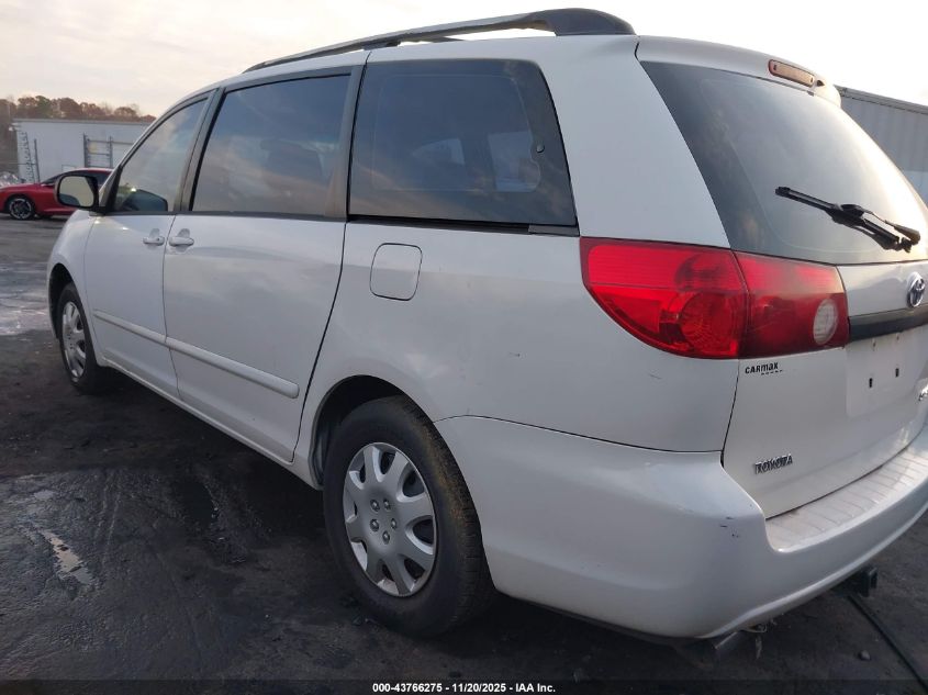 2008 Toyota Sienna Ce VIN: 5TDZK23C08S180141 Lot: 43766275