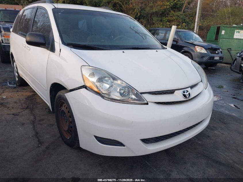 2008 Toyota Sienna Ce VIN: 5TDZK23C08S180141 Lot: 43766275
