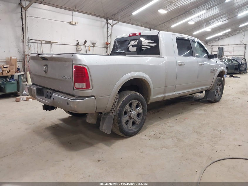 Vin: 3c6ur5nl3eg218581, lot: 44261720, ram 2500 laramie 20144