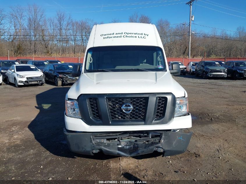 2020 Nissan Nv Cargo Nv2500 Hd S High Roof V6 VIN: 1N6BF0LY0LN810435 Lot: 43766303