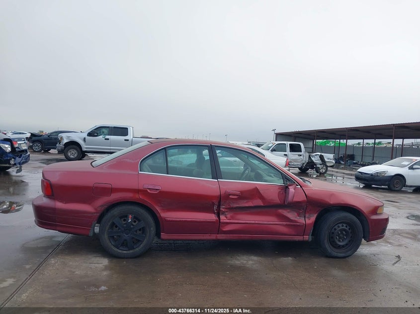 2002 Mitsubishi Galant Es/Ls VIN: 4A3AA46G22E068073 Lot: 43766314