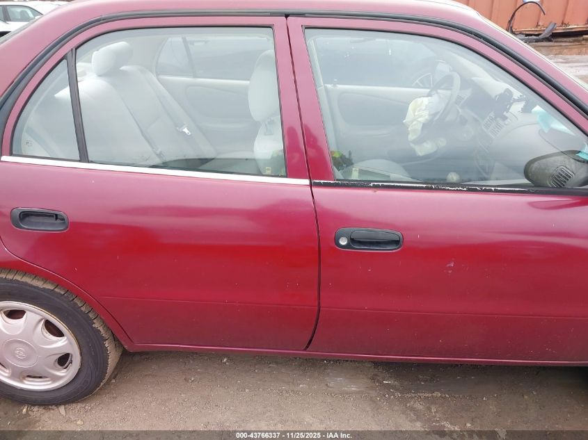 2000 Toyota Corolla Ve VIN: 2T1BR12E9YC379059 Lot: 43766337