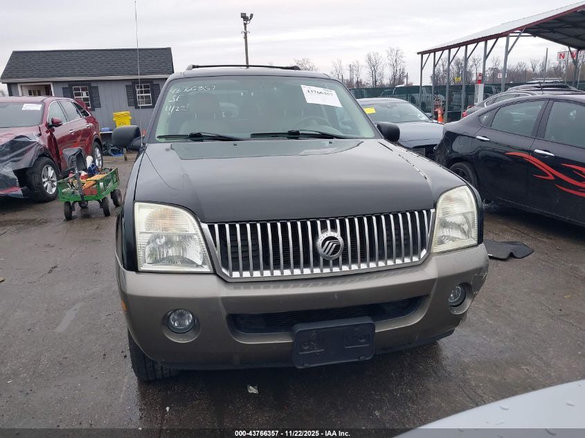 2004 Mercury Mountaineer VIN: 4M2ZU86W24UJ17710 Lot: 43766357