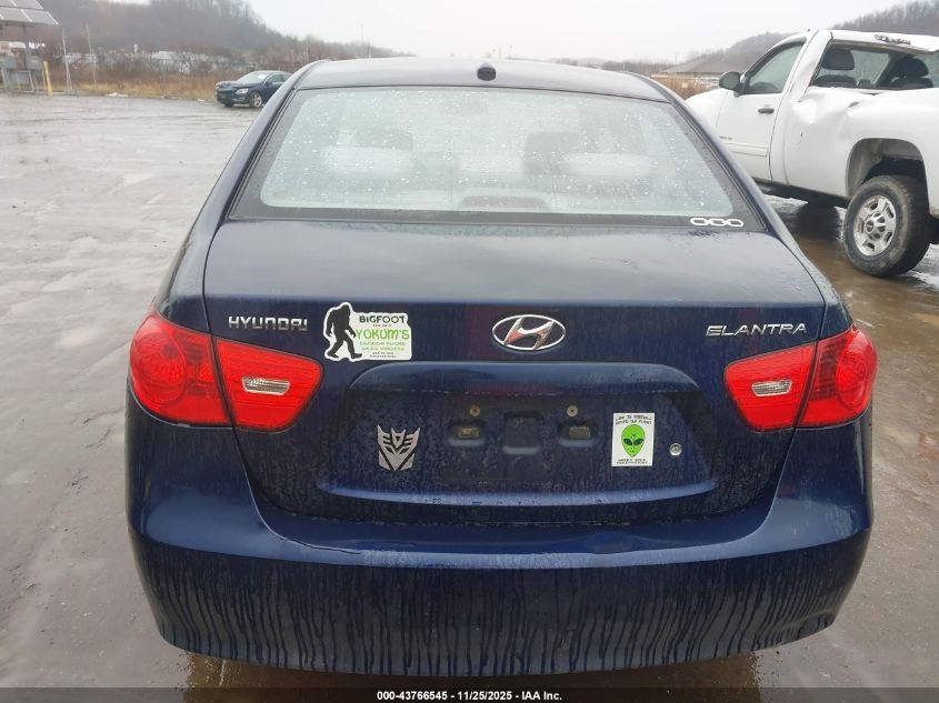 2008 Hyundai Elantra Gls/Se VIN: KMHDU46D98U378308 Lot: 43766545