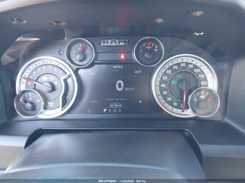 2019 Ram 1500 Classic Big Horn 4X4 6'4 Box VIN: 1C6RR7GT0KS686240 Lot: 43766587