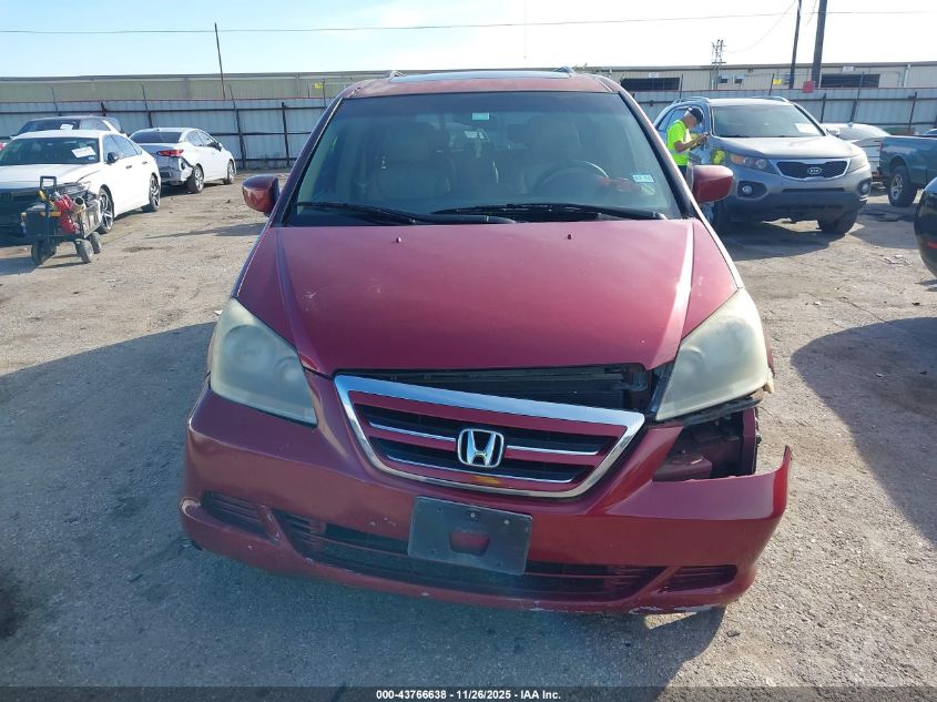 2005 Honda Odyssey Ex-L VIN: 5FNRL38615B048740 Lot: 43766638