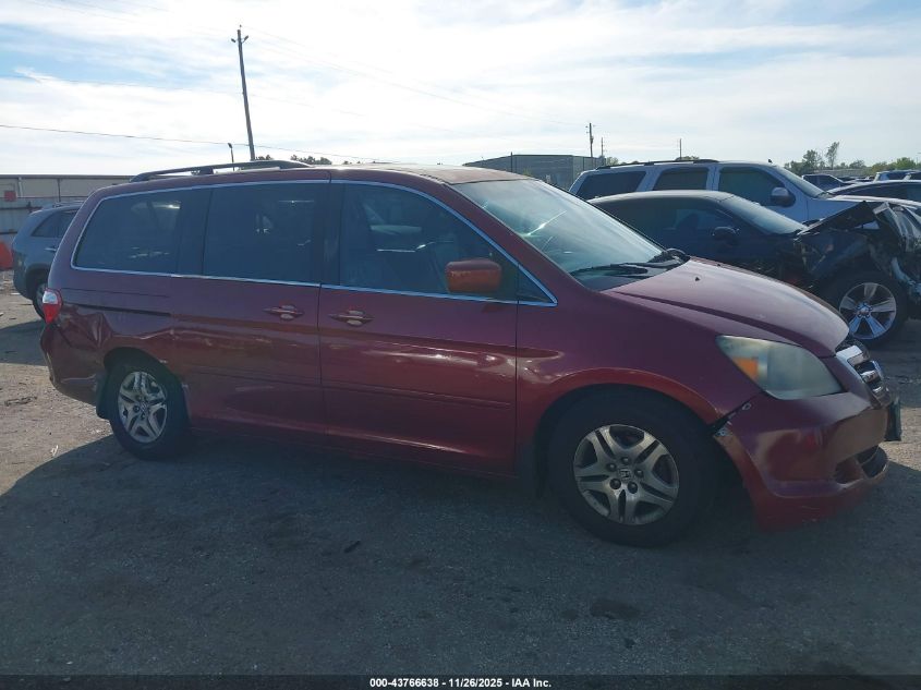 2005 Honda Odyssey Ex-L VIN: 5FNRL38615B048740 Lot: 43766638