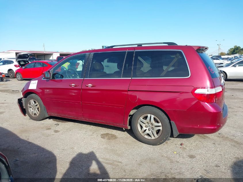 2005 Honda Odyssey Ex-L VIN: 5FNRL38615B048740 Lot: 43766638