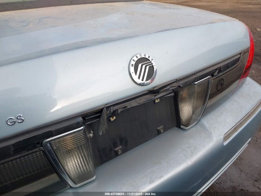 2008 Mercury Grand Marquis Gs VIN: 2MEFM74V88X609894 Lot: 43766653