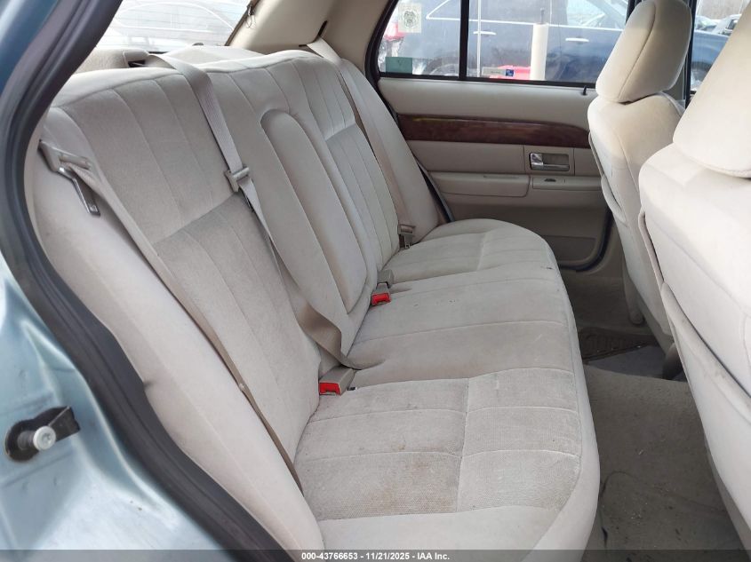 2008 Mercury Grand Marquis Gs VIN: 2MEFM74V88X609894 Lot: 43766653