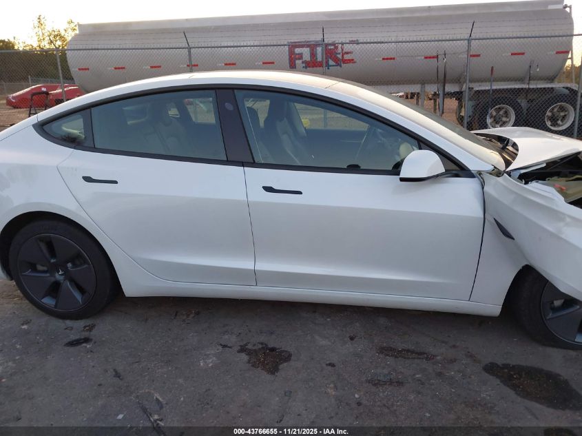 2023 Tesla Model 3 Rear-Wheel Drive VIN: 5YJ3E1EA7PF604159 Lot: 43766655