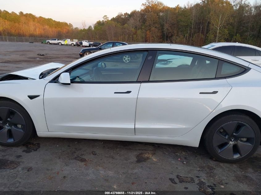 2023 Tesla Model 3 Rear-Wheel Drive VIN: 5YJ3E1EA7PF604159 Lot: 43766655