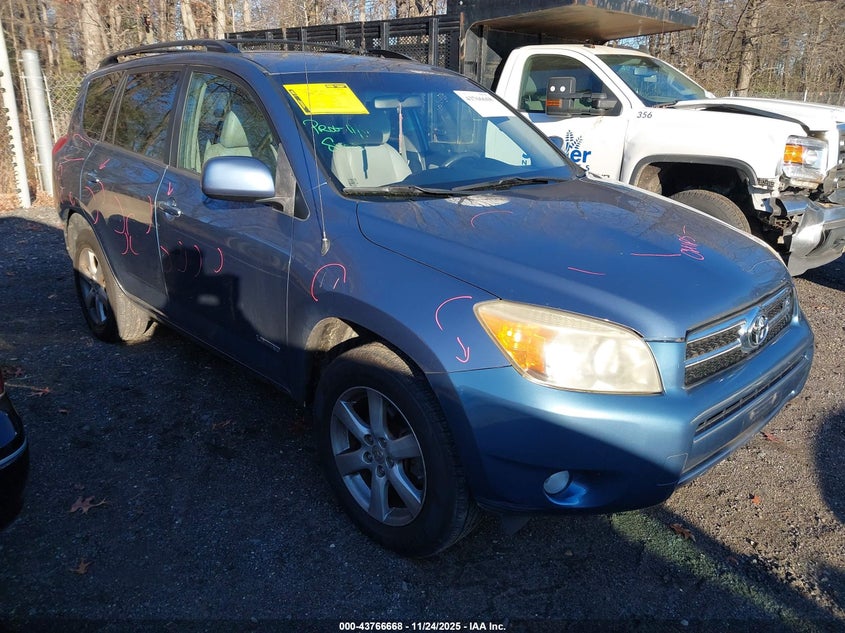 JTMBK31V375030234 2007 Toyota Rav4 Limited V6 auction photo 1