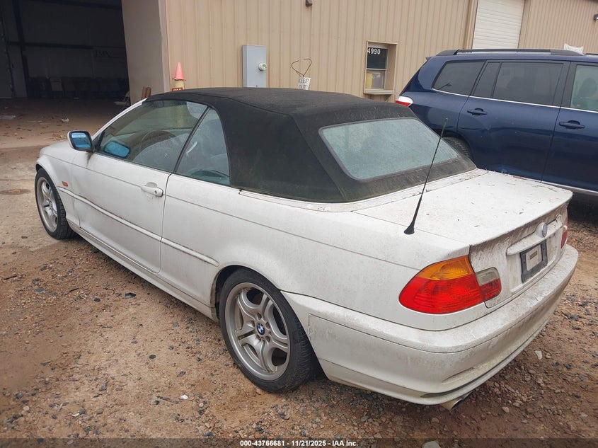 WBABS53411JU82887 2001 BMW 3ER photo no. 3