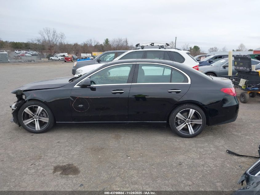 2025 Mercedes-Benz C 300 VIN: W1KAF4HB0SR247118 Lot: 43766684