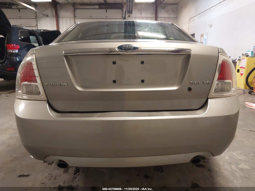 2008 Ford Fusion Sel VIN: 3FAHP08118R213956 Lot: 43766686