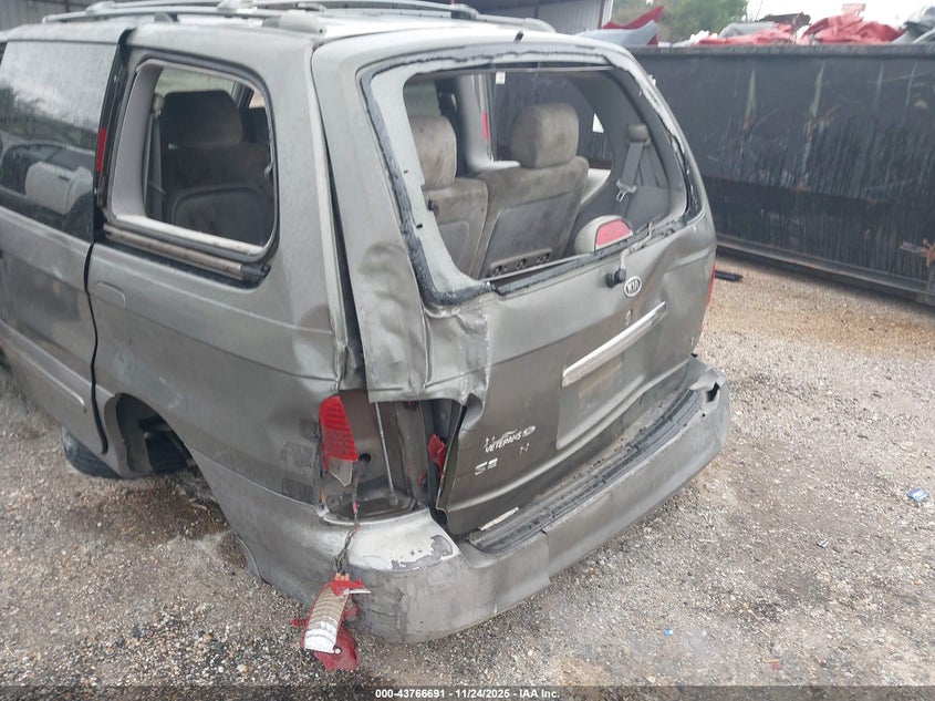 2004 Kia Sedona Ex/Lx VIN: KNDUP131346586123 Lot: 43766691