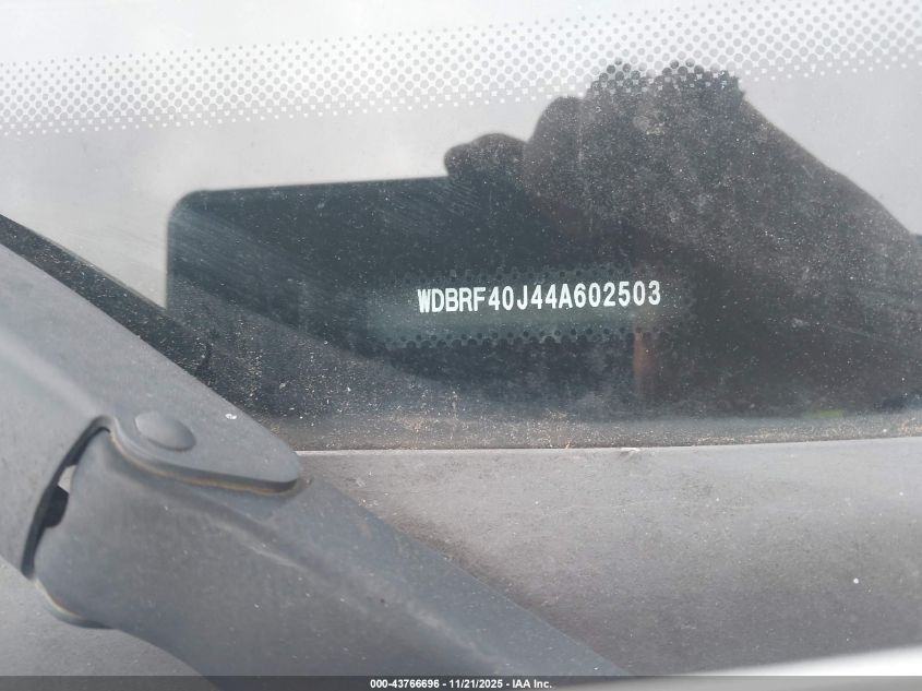 2004 Mercedes-Benz C 230 Kompressor Sport/Sport VIN: WDBRF40J44A602503 Lot: 43766696