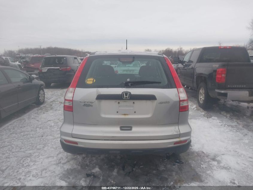 2010 Honda Cr-V Lx VIN: 5J6RE4H33AL06766 Lot: 43766711