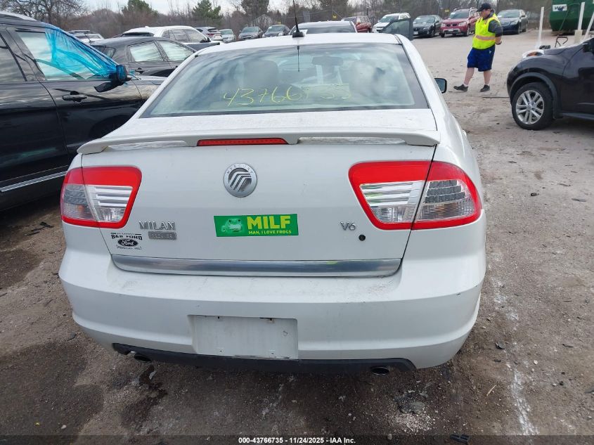 2009 Mercury Milan V6 Premier VIN: 3MEHM08169R612767 Lot: 43766735