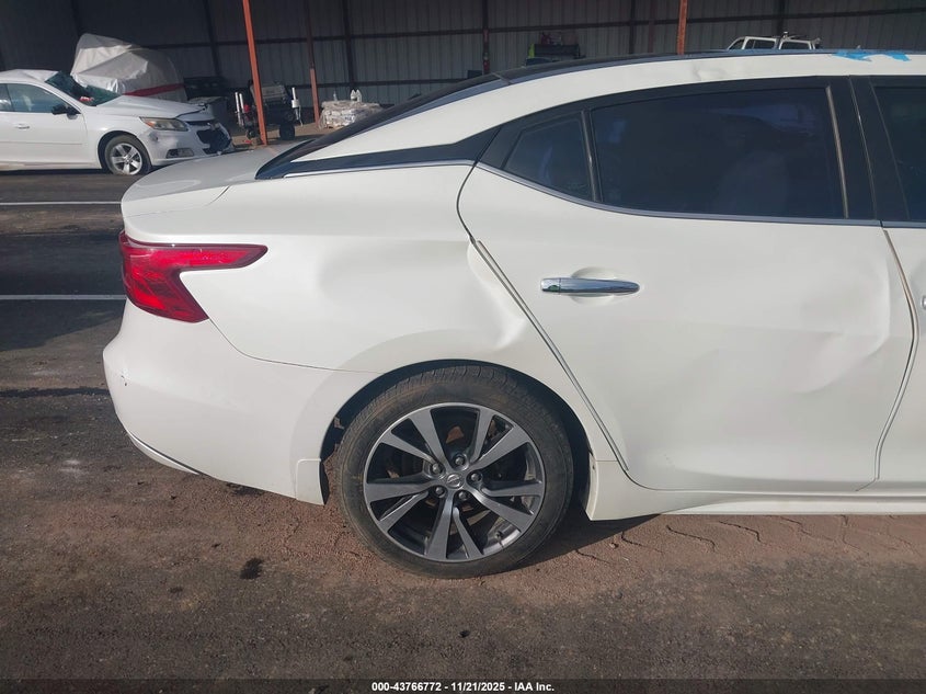 2017 Nissan Maxima VIN: 1N4AA6A92HC363805 Lot: 43766772