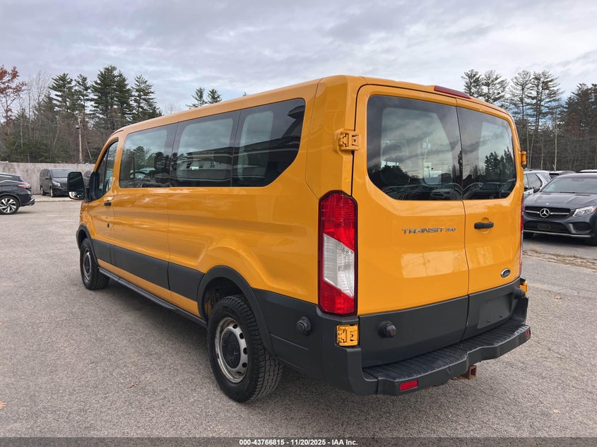 Vin: 1fbzx2zm7fka62887, lot: 44262240, ford transit-350 xl 20153