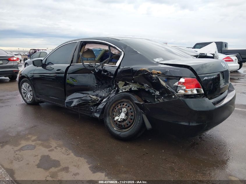 2009 Honda Accord 2.4 Lx VIN: 1HGCP26389A048070 Lot: 43766826