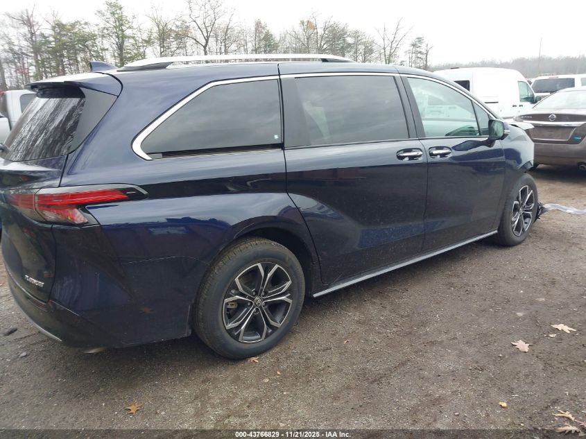 2025 Toyota Sienna Platinum VIN: 5TDESKFC7SS208387 Lot: 43766829