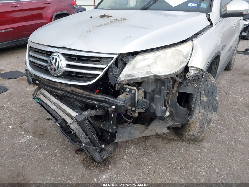 2009 Volkswagen Tiguan S/Se/Sel VIN: WVGAV75N59W500695 Lot: 43766867