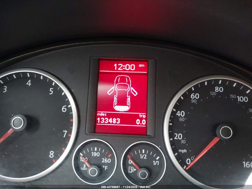 2009 Volkswagen Tiguan S/Se/Sel VIN: WVGAV75N59W500695 Lot: 43766867