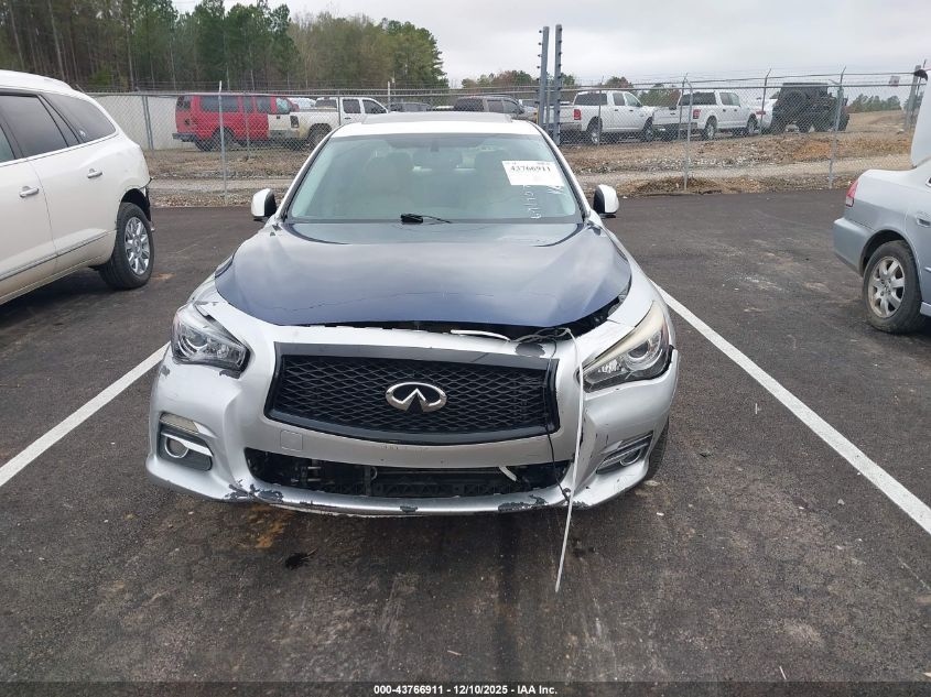 2014 Infiniti Q50 Premium VIN: JN1BV7AR5EM691707 Lot: 43766911