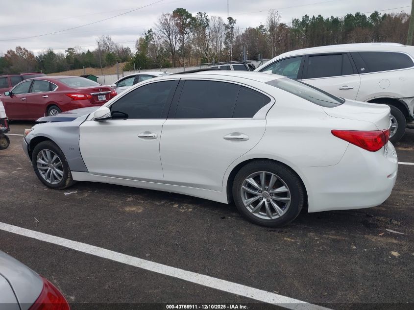 2014 Infiniti Q50 Premium VIN: JN1BV7AR5EM691707 Lot: 43766911