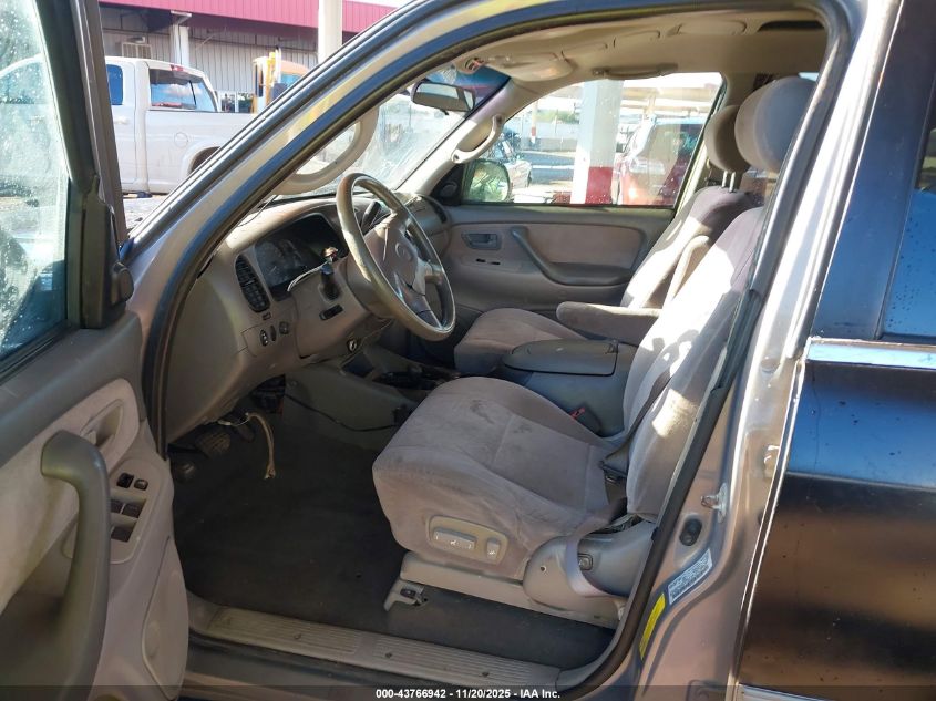 2001 Toyota Sequoia Sr5 V8 VIN: 5TDBT44A71S038396 Lot: 43766942