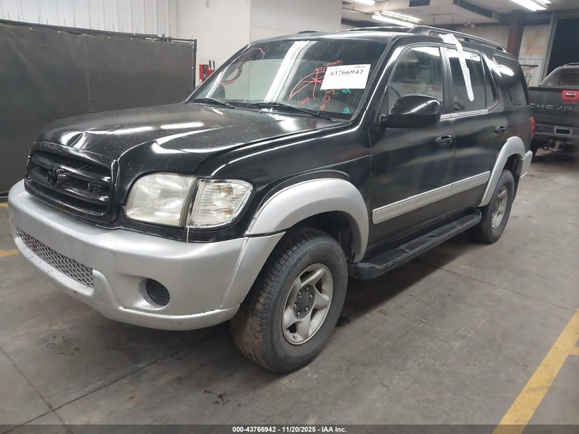 5TDBT44A71S038396 2001 TOYOTA SEQUOIA photo no. 2