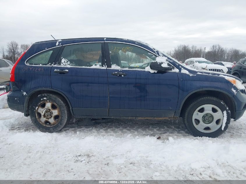 2008 Honda Cr-V Lx VIN: JHLRE48318C054810 Lot: 43766994