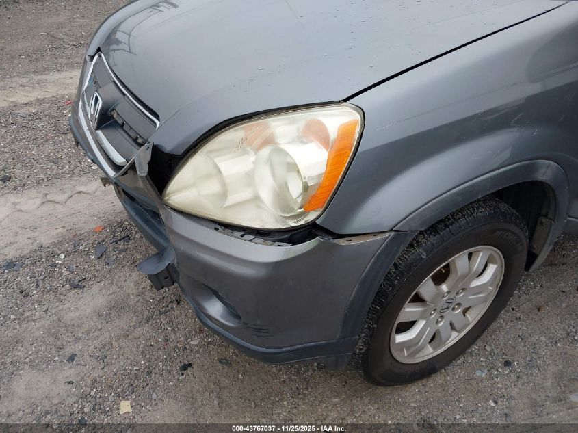 2006 Honda Cr-V Se VIN: SHSRD78936U401682 Lot: 43767037