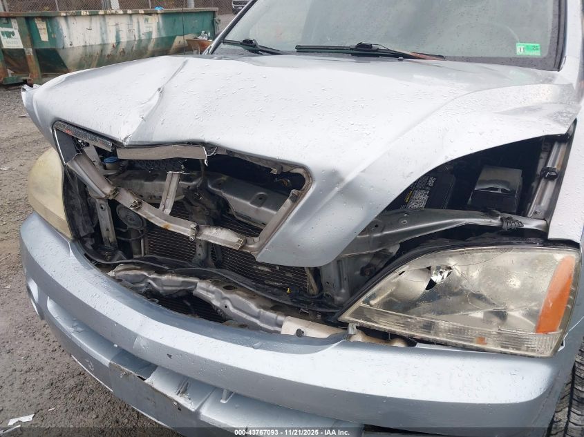 2005 Kia Sorento Ex/Lx VIN: KNDJC733555351152 Lot: 43767093