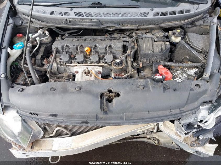 2009 Honda Civic Lx VIN: 2HGFA16589H324744 Lot: 43767125