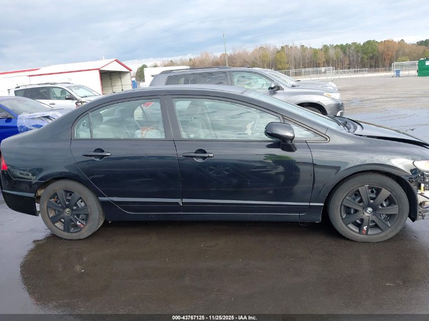 2009 Honda Civic Lx VIN: 2HGFA16589H324744 Lot: 43767125