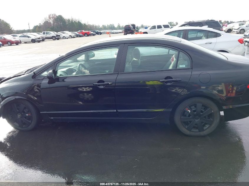 2009 Honda Civic Lx VIN: 2HGFA16589H324744 Lot: 43767125