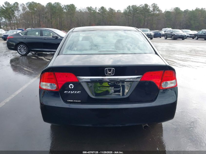 2009 Honda Civic Lx VIN: 2HGFA16589H324744 Lot: 43767125