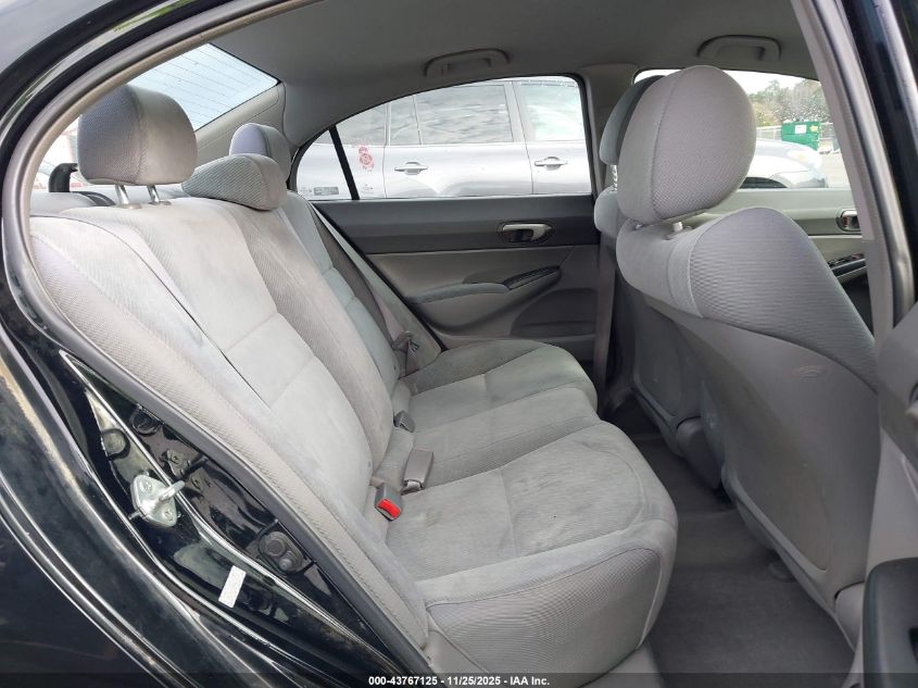 2009 Honda Civic Lx VIN: 2HGFA16589H324744 Lot: 43767125