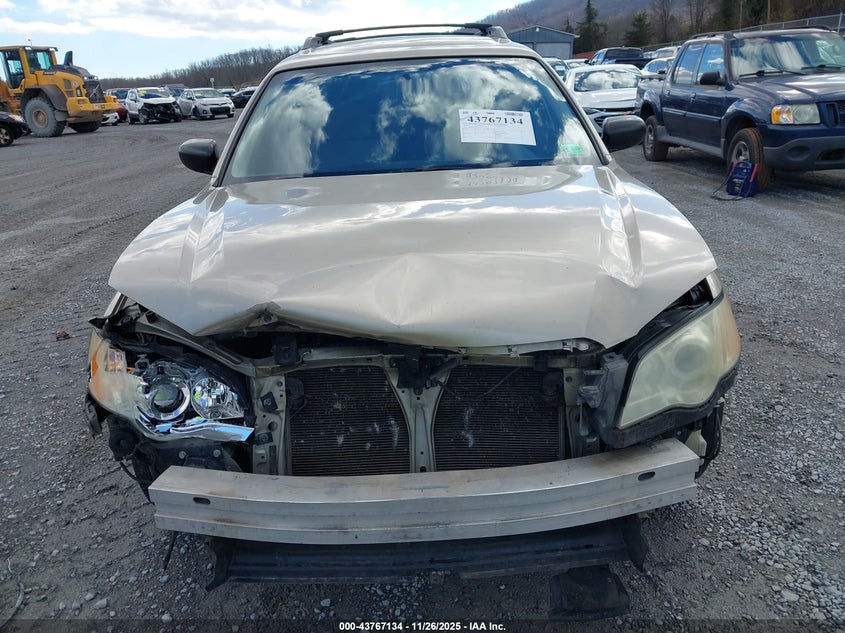 2008 Subaru Outback 2.5I/2.5I L.l. Bean Edition VIN: 4S4BP61C187303187 Lot: 43767134