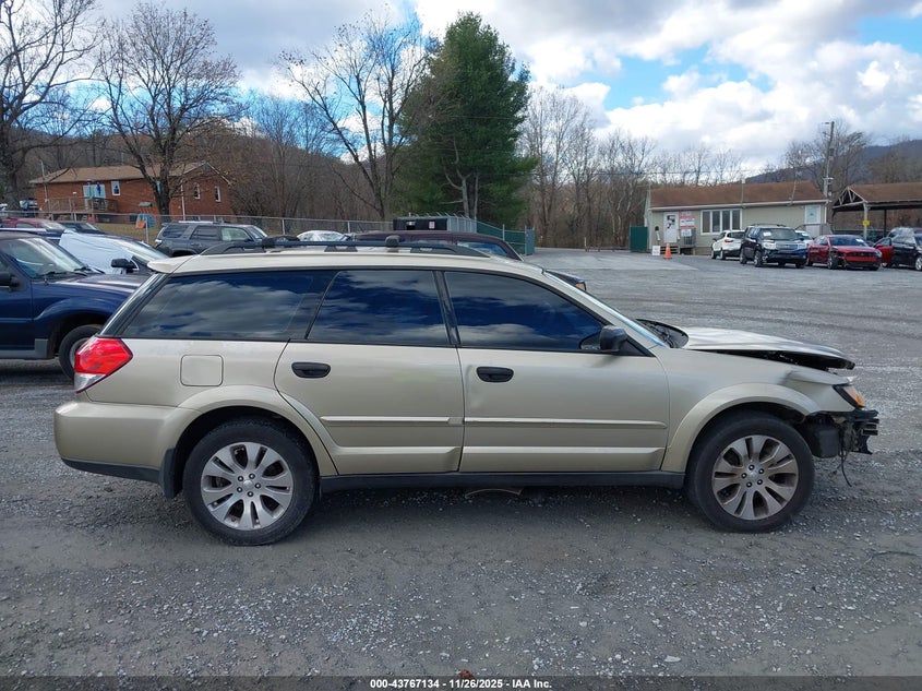 2008 Subaru Outback 2.5I/2.5I L.l. Bean Edition VIN: 4S4BP61C187303187 Lot: 43767134