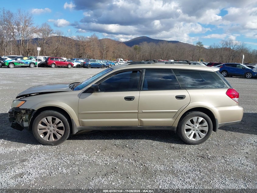 2008 Subaru Outback 2.5I/2.5I L.l. Bean Edition VIN: 4S4BP61C187303187 Lot: 43767134