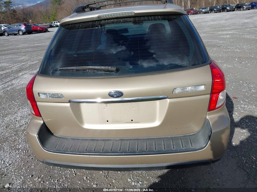 2008 Subaru Outback 2.5I/2.5I L.l. Bean Edition VIN: 4S4BP61C187303187 Lot: 43767134