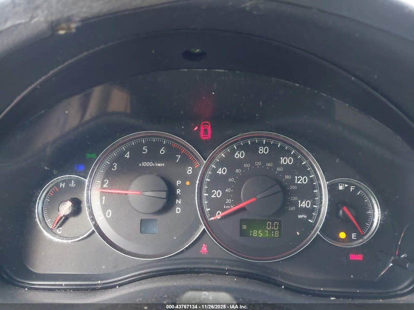 2008 Subaru Outback 2.5I/2.5I L.l. Bean Edition VIN: 4S4BP61C187303187 Lot: 43767134