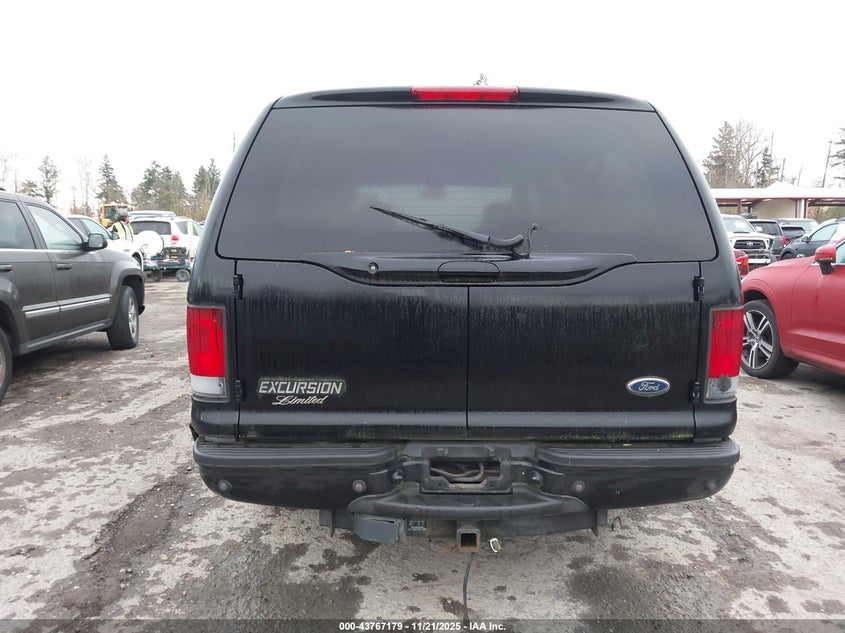 2003 Ford Excursion Limited VIN: 1FMNU42P83EB55927 Lot: 43767179